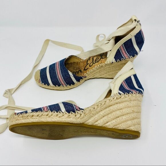 Sam Edelman Patsy Espadrille Wedges (size … - Picture 8 of 12